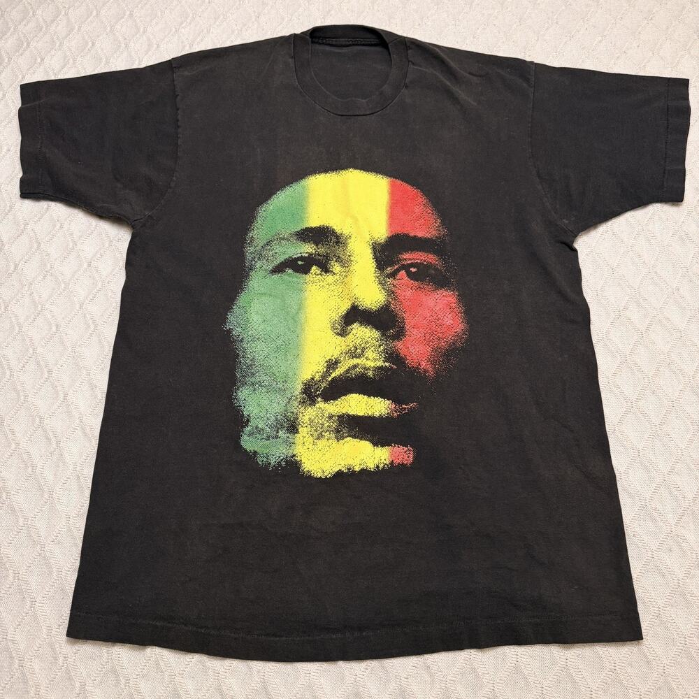 Vintage Bob Marley T-shirt L Redemption Song XL ARGO 2004